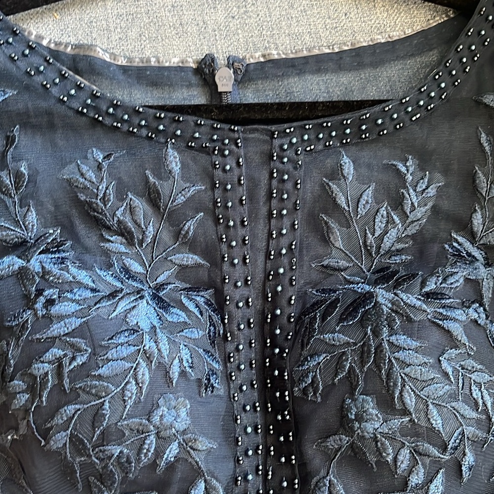 Azazie Silvia Dress in Dark Navy-Worn Once - Picture 4 of 6